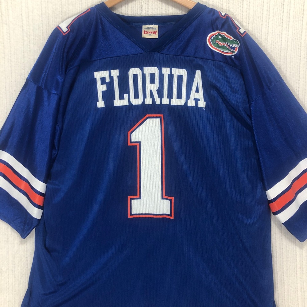 IZAW Florida Gators Football Jersey Number 1 Royal Blue XXL Gameday
